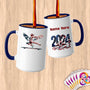 Physical Item 15oz / Blue Gymnast Balance~Limited Edition 2024 "USA Excellence" ~ Customized Large 15oz Mug
