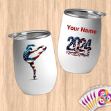 Physical Item 12 oz / White Gymnast Male~Limited Edition 2024 