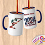 Physical Item 15oz / Blue Gymnast Soars ~Limited Edition 2024 "USA Excellence" ~ Customized Large 15oz Mug