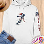 Physical Item S / White Handball Action ~ Limited Edition 2024 "USA Excellence" ~ Personalized Premium Hoodie