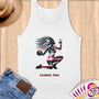 Physical Item S / White Handball Patriotic ~ Limited Edition 2024 "USA Excellence" ~ Customizable Supersoft Tank Top