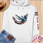 Physical Item S / White High Diving Statue Liberty~Limited Edition 2024 "USA Excellence" ~ Personalized Premium Hoodie