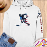 Physical Item S / White Hockey USA Flag ~ Limited Edition 2024 