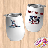 Physical Item 12 oz / White Kayaking Liberty Freedom ~ Limited Edition 2024 
