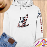 Physical Item S / White Kayaking USA Flag Statue ~ Limited Edition 2024 