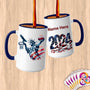 Physical Item 15oz / Blue Liberty Basketball Dunk ~Limited Edition 2024 "USA Excellence" ~ Customized Large 15oz Mug