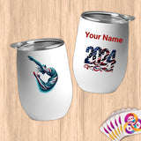 Physical Item 12 oz / White Liberty Dives~Limited Edition 2024 