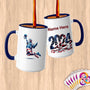 Physical Item 15oz / Blue Liberty Dunks ~Limited Edition 2024 "USA Excellence" ~ Customized Large 15oz Mug