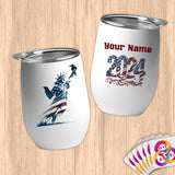 Physical Item 12 oz / White Liberty Flight ~ Limited Edition 2024 