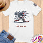 Physical Item S / White Liberty Hockey Glow ~ Limited Edition 2024 "USA Excellence" ~ Personalized Softstyle T-Shirt