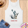 Physical Item S / White Liberty's Sandy Volley ~Limited Edition 2024 "USA Excellence" ~ Customizable Supersoft Tank Top