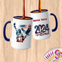 Physical Item 15oz / Blue Liberty Tennis~Limited Edition 2024 "USA Excellence" ~ Customized Large 15oz Mug