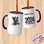 Physical Item 15oz / Blue Patriotic Basketball Wings~Limited Edition 2024 "USA Excellence" ~ Customized Large 15oz Mug