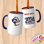 Physical Item 15oz / Blue Patriotic Eagle Gymnast~Limited Edition 2024 "USA Excellence" ~ Customized Large 15oz Mug
