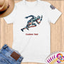 Physical Item S / White Patriotic Liberty Runner~Limited Edition 2024 "USA Excellence" ~ Personalized Softstyle T-Shirt