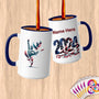Physical Item 15oz / Blue Patriotic Poised Liberty ~Limited Edition 2024 "USA Excellence" ~ Customized Large 15oz Mug