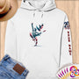Physical Item S / White Patriotic Poised Liberty ~Limited Edition 2024 "USA Excellence" ~ Personalized Premium Hoodie