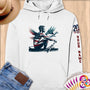 Physical Item S / White Patriotic Rower with Eagle Guides ~Limited Edition 2024 "USA Excellence" ~ Personalized Premium Hoodie