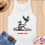 Physical Item S / White Patriotic Rowing ~Limited Edition 2024 "USA Excellence" ~ Customizable Supersoft Tank Top