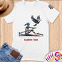 Physical Item S / White Patriotic Rowing ~Limited Edition 2024 "USA Excellence" ~ Personalized Softstyle T-Shirt