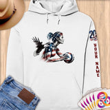 Physical Item S / White Patriotic Volleyball Player Eagle~Limited Edition 2024 