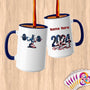 Physical Item 15oz / Blue Patriotic Weightlifting Woman~Limited Edition 2024 "USA Excellence" ~ Customized Large 15oz Mug