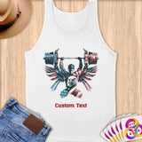 Physical Item S / White Patriotic Winged Weightlifter ~Limited Edition 2024 