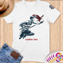 Physical Item S / White Pole Leaps~Limited Edition 2024 "USA Excellence" ~ Personalized Softstyle T-Shirt