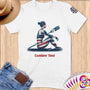 Physical Item S / White Pride Rowing Champion ~Limited Edition 2024 "USA Excellence" ~ Personalized Softstyle T-Shirt