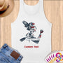 Physical Item S / White Rowing Freedom ~Limited Edition 2024 "USA Excellence" ~ Customizable Supersoft Tank Top