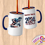 Physical Item 15oz / Blue Rugby Sensation ~ Limited Edition 2024 