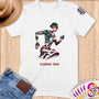 Physical Item S / White Running Dance~Limited Edition 2024 "USA Excellence" ~ Personalized Softstyle T-Shirt