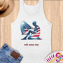 Physical Item S / White Sailing Pride ~ Limited Edition 2024 "USA Excellence" ~ Customizable Supersoft Tank Top