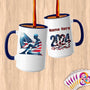 Physical Item 15oz / Blue Sailing Pride ~ Limited Edition 2024 "USA Excellence" ~ Customized Large 15oz Mug