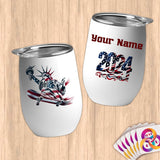 Physical Item 12 oz / White Skater Pride LIberty ~ Limited Edition 2024 
