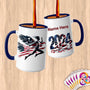 Physical Item 15oz / Blue Soaring American ~Limited Edition 2024 "USA Excellence" ~ Customized Large 15oz Mug