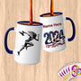Physical Item 15oz / Blue Speed Stripes ~Limited Edition 2024 "USA Excellence" ~ Customized Large 15oz Mug