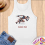 Physical Item S / White SpeedRacer Patriotic~Limited Edition 2024 "USA Excellence" ~ Customizable Supersoft Tank Top
