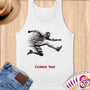 Physical Item S / White Sprinter Burst ~Limited Edition 2024 "USA Excellence" ~ Customizable Supersoft Tank Top