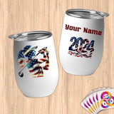 Physical Item 12 oz / White Star-Spangled Golfer ~ Limited Edition 2024 