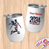 Physical Item 12 oz / White Stars and Striped Soccer ~Limited Edition 2024 
