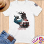 Physical Item S / White Stars Fencing ~ Limited Edition 2024 "USA Excellence" ~ Personalized Softstyle T-Shirt