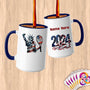 Physical Item 15oz / Blue Statue Liberty Tennis~Limited Edition 2024 "USA Excellence" ~ Customized Large 15oz Mug