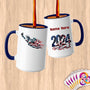 Physical Item 15oz / Blue Statue of Liberty American Flag~Limited Edition 2024 "USA Excellence" ~ Customized Large 15oz Mug