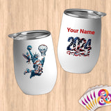 Physical Item 12 oz / White Statue of Liberty Dunks ~Limited Edition 2024 