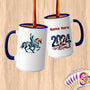 Physical Item 15oz / Blue Statue of Liberty Freedom Horse~Limited Edition 2024 "USA Excellence" ~ Customized Large 15oz Mug