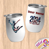 Physical Item 12 oz / White Statue of Liberty Trampoline ~ Limited Edition 2024 