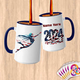 Physical Item 15oz / Blue Stripes Artistic Swim ~ Limited Edition 2024 