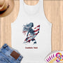 Physical Item S / White Surfing America ~ Limited Edition 2024 "USA Excellence" ~ Customizable Supersoft Tank Top