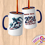 Physical Item 15oz / Blue Surfing Patriot ~ Limited Edition 2024 